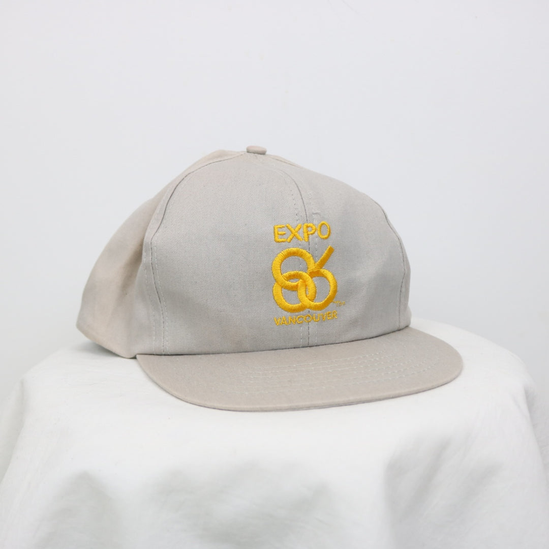 Vintage 1986 Vancouver Expo Hat - OS-NEWLIFE Clothing