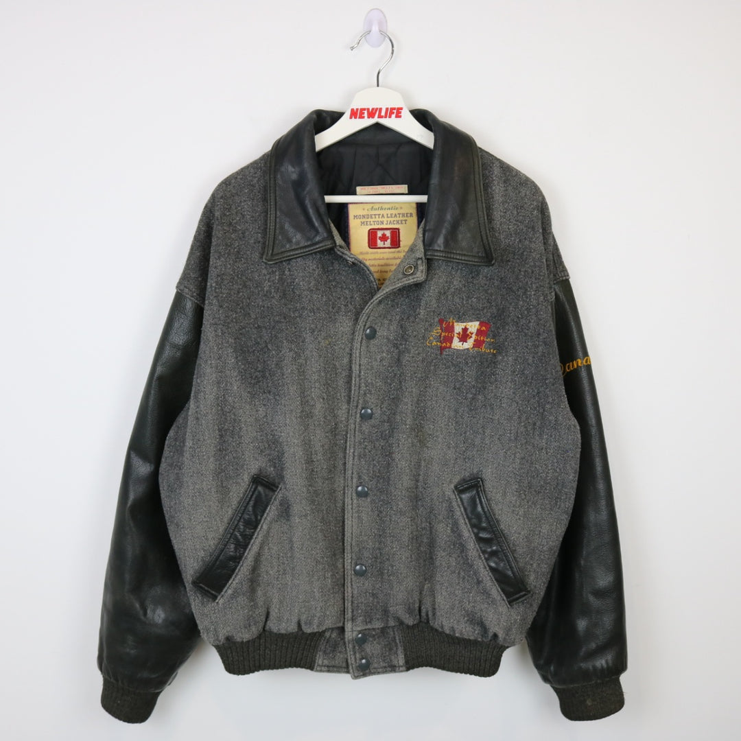 Vintage 90's Mondetta Sport Special Edition Varsity Jacket - L-NEWLIFE Clothing