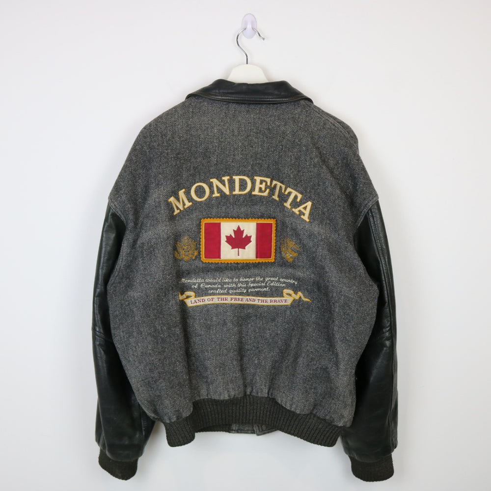 Vintage 90's Mondetta Sport Special Edition Varsity Jacket - L-NEWLIFE Clothing