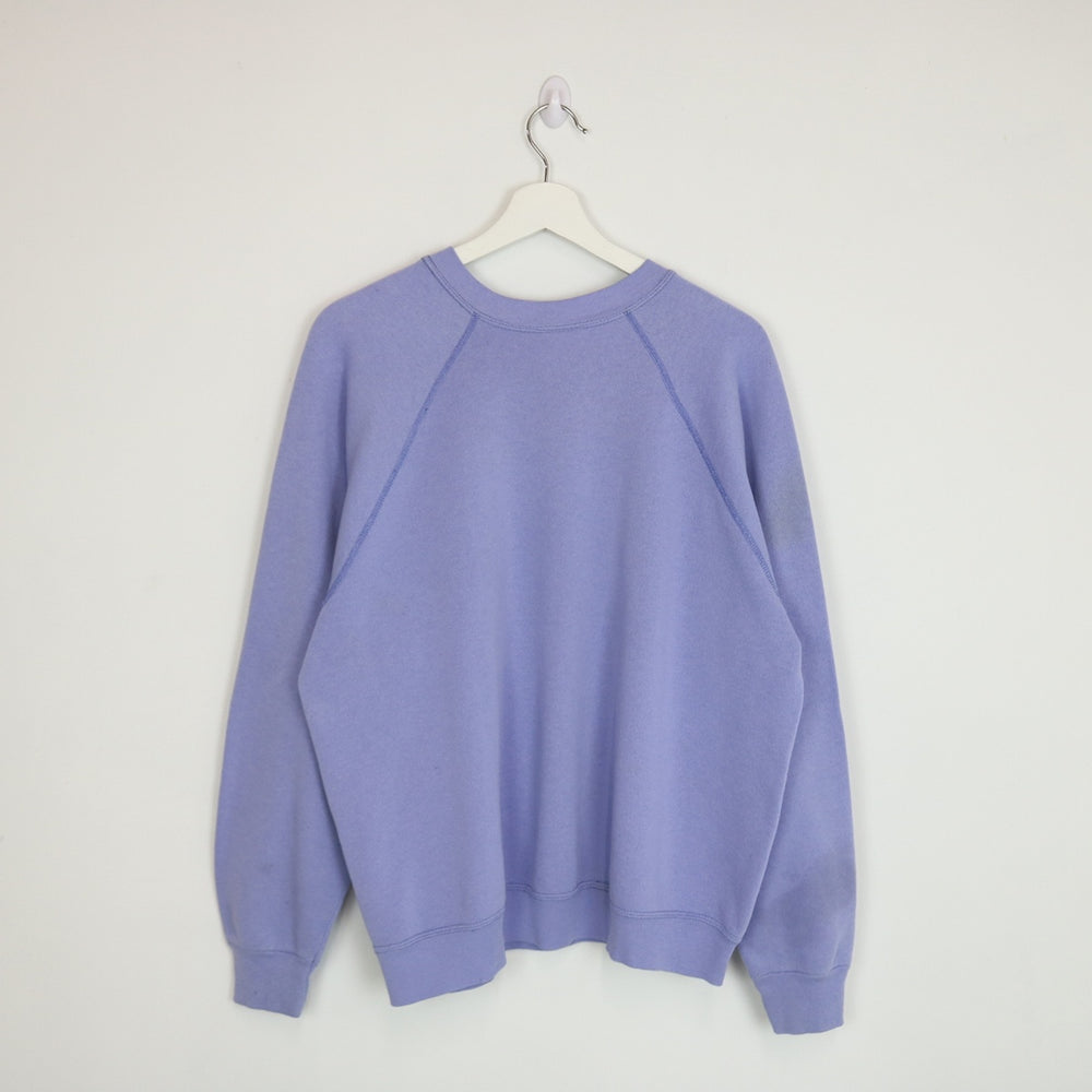Vintage 80's Tultex Blank Crewneck - M-NEWLIFE Clothing