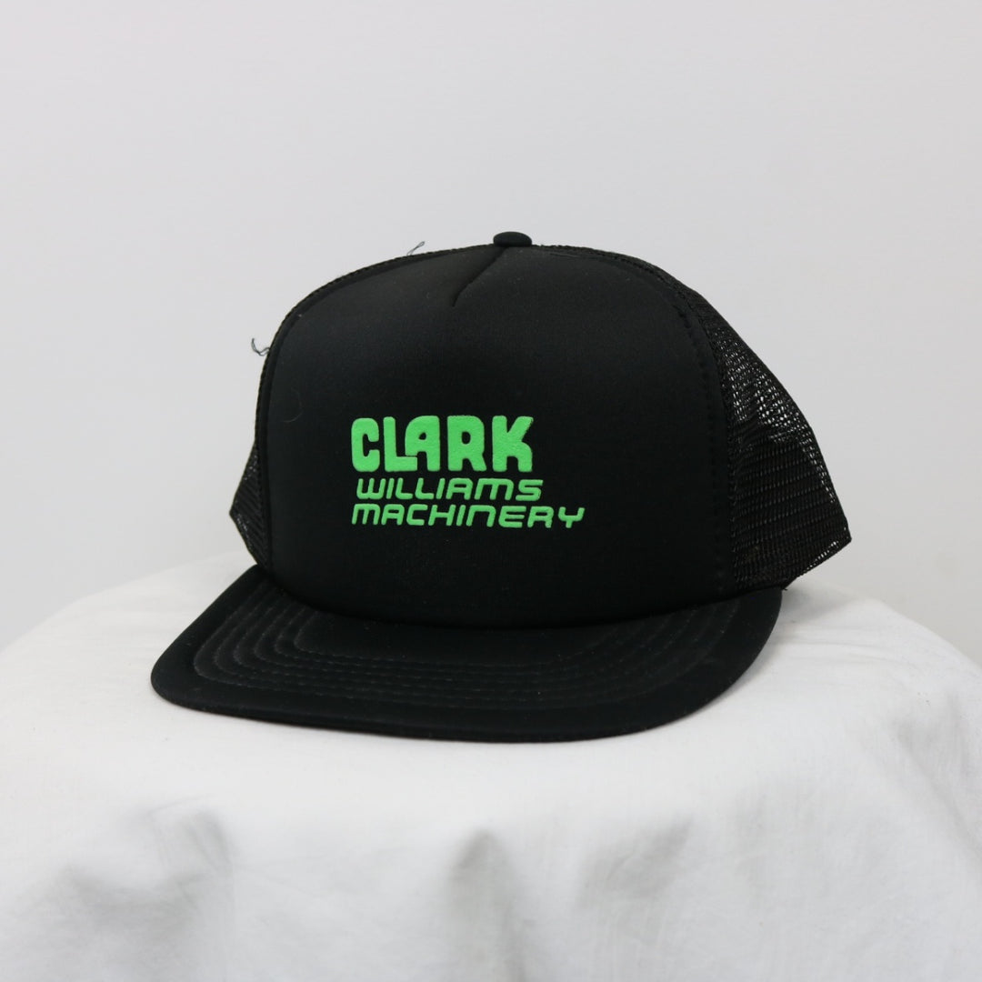 Vintage 90's Clark Williams Machinery Trucker Hat - OS-NEWLIFE Clothing