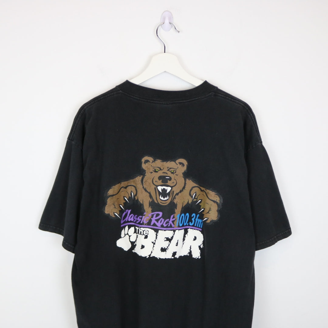 Vintage 1997 100.3 The Bear Radio Tee - L-NEWLIFE Clothing