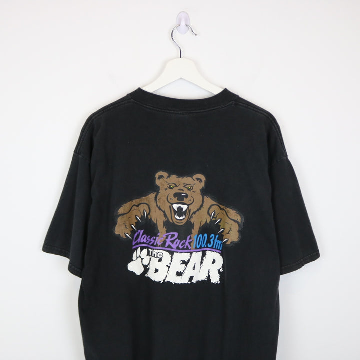 Vintage 1997 100.3 The Bear Radio Tee - L-NEWLIFE Clothing