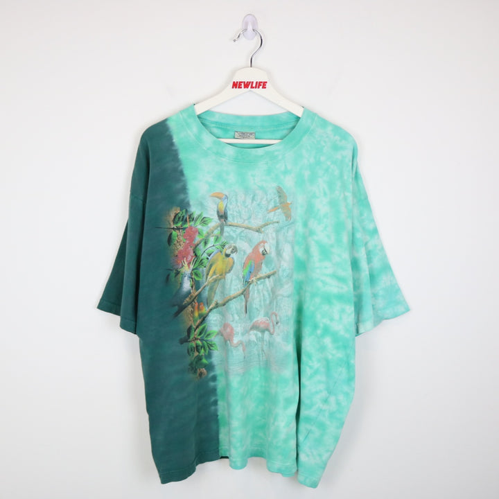 Vintage 90's Animal Nature Tie Dye Tee - XXL-NEWLIFE Clothing