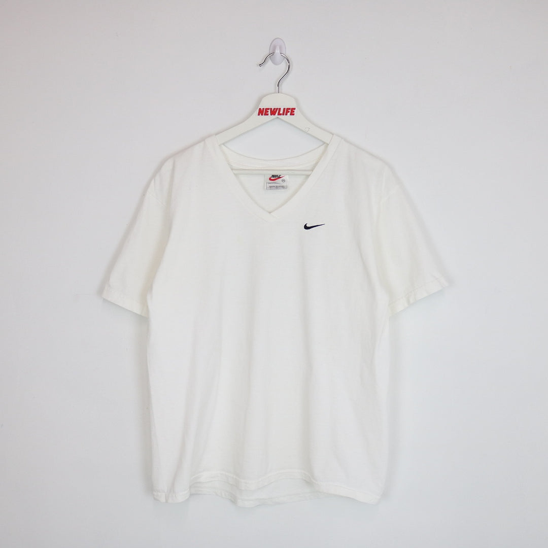 Vintage 90's Nike Mini Swoosh Tee - L-NEWLIFE Clothing