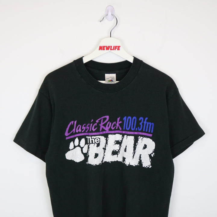 Vintage 90's 100.3 The Bear Classic Rock Radio Tee - M-NEWLIFE Clothing