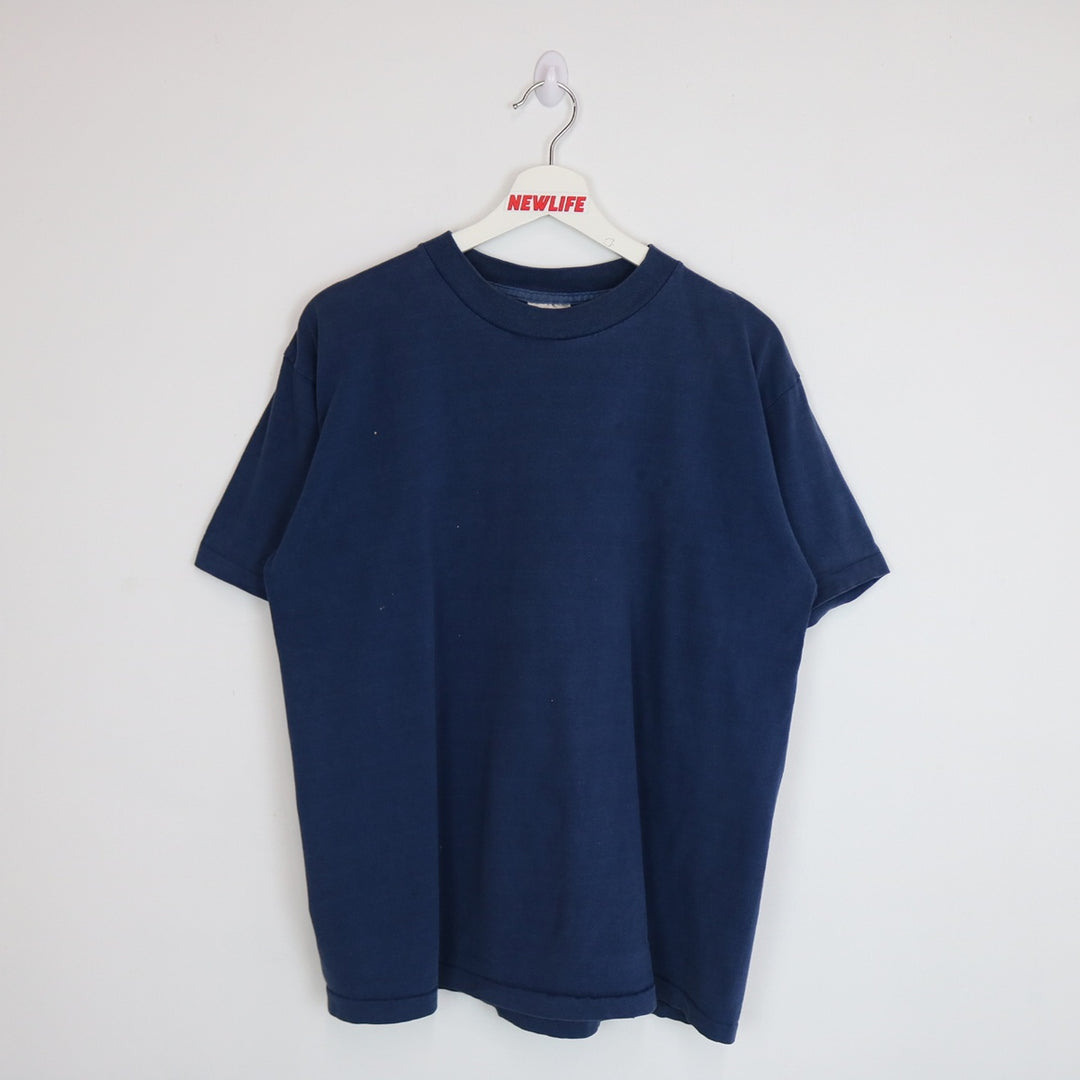 Vintage 90's Oneita Blank Tee - L-NEWLIFE Clothing