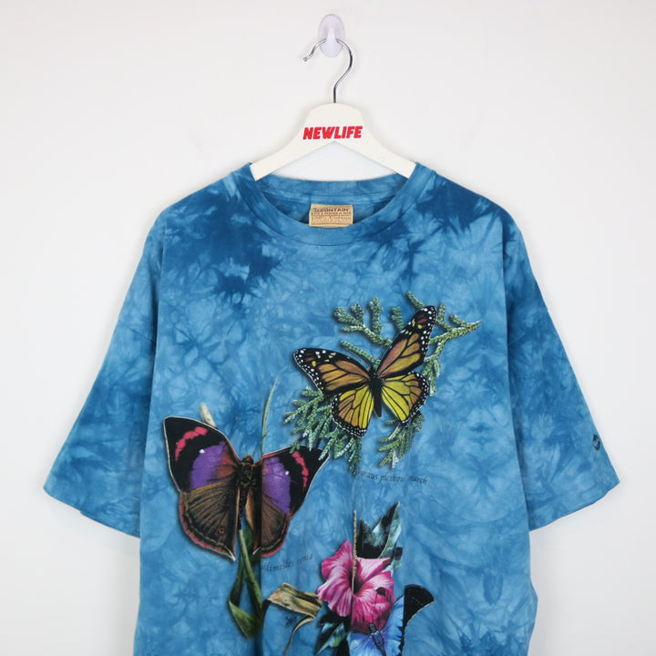 Vintage 2001 Butterfly Nature Tee - 3XL-NEWLIFE Clothing