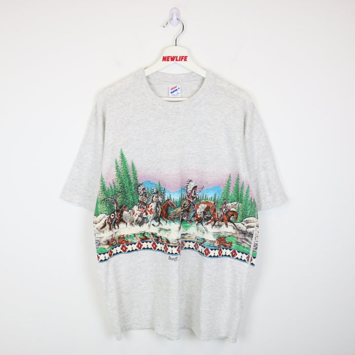 Vintage 1991 Banff Alberta Nature Tee - XL-NEWLIFE Clothing