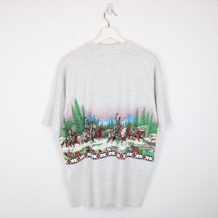 Vintage 1991 Banff Alberta Nature Tee - XL-NEWLIFE Clothing