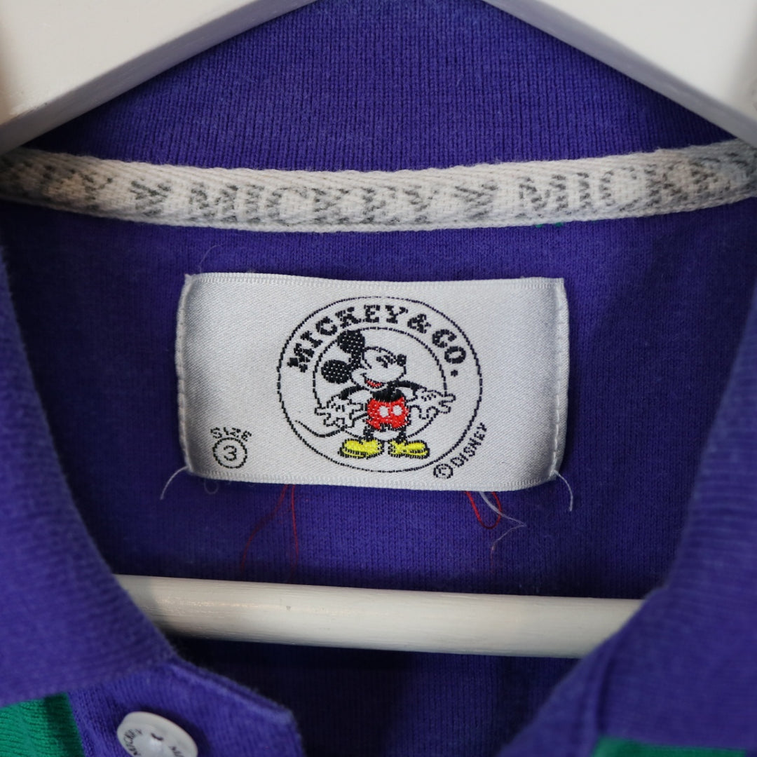 Vintage 90's Disney Mickey Mouse Polo Shirt - XS-NEWLIFE Clothing