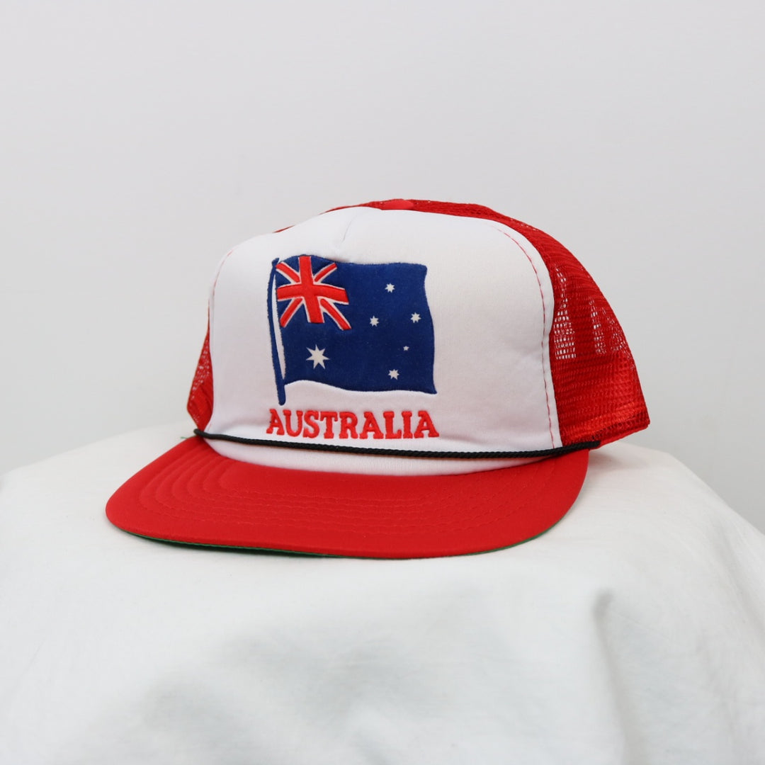 Vintage 80's Australia Trucker Hat - OS-NEWLIFE Clothing