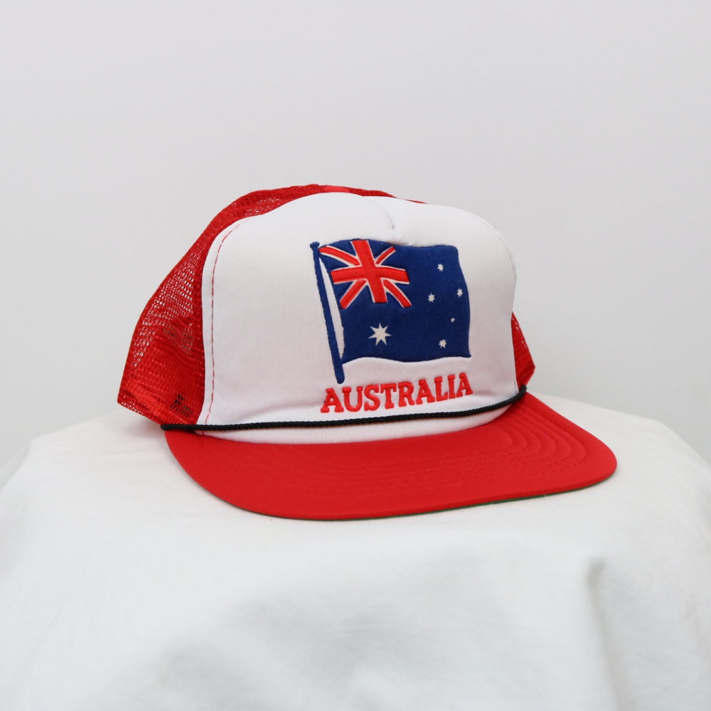 Vintage 80's Australia Trucker Hat - OS-NEWLIFE Clothing