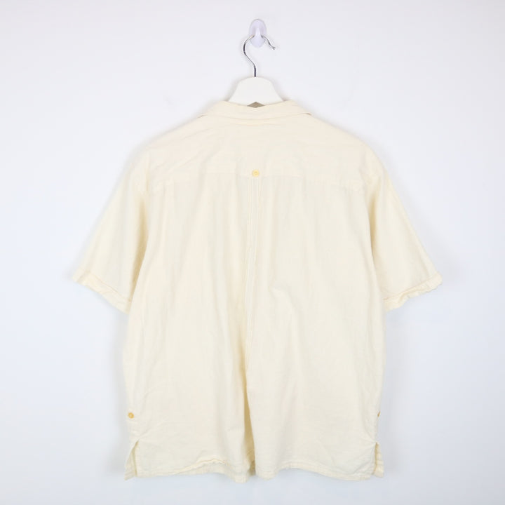 Four Pocket Short Sleeve Button Up - L-NEWLIFE Clothing