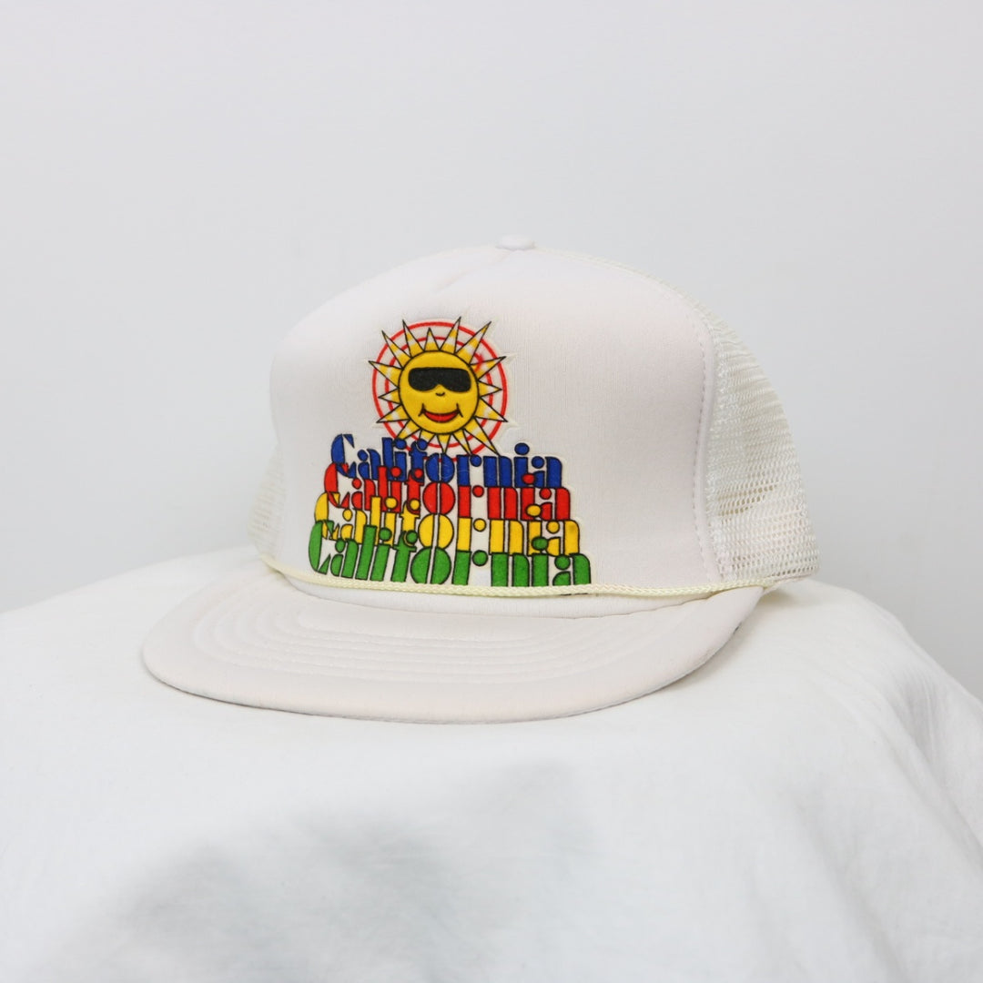 Vintage 80's California Sun Trucker Hat - OS-NEWLIFE Clothing