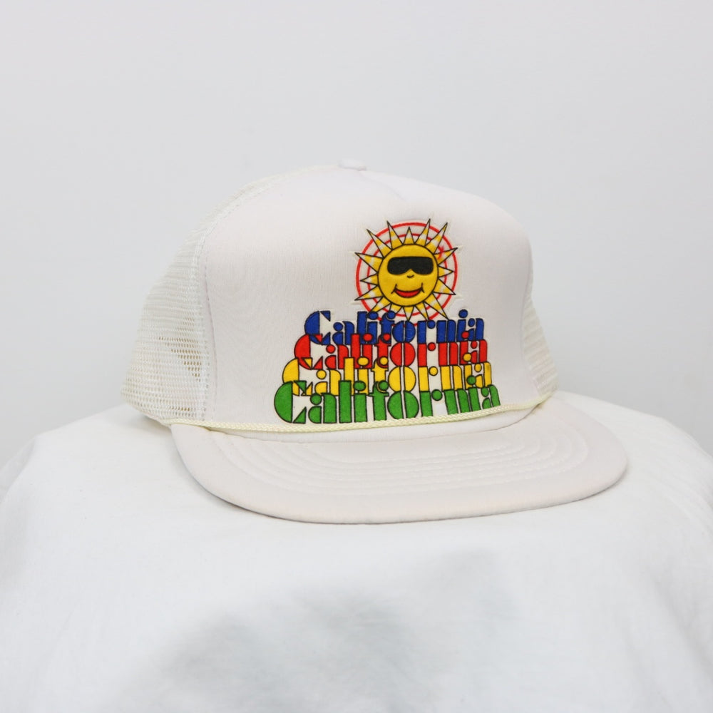 Vintage 80's California Sun Trucker Hat - OS-NEWLIFE Clothing