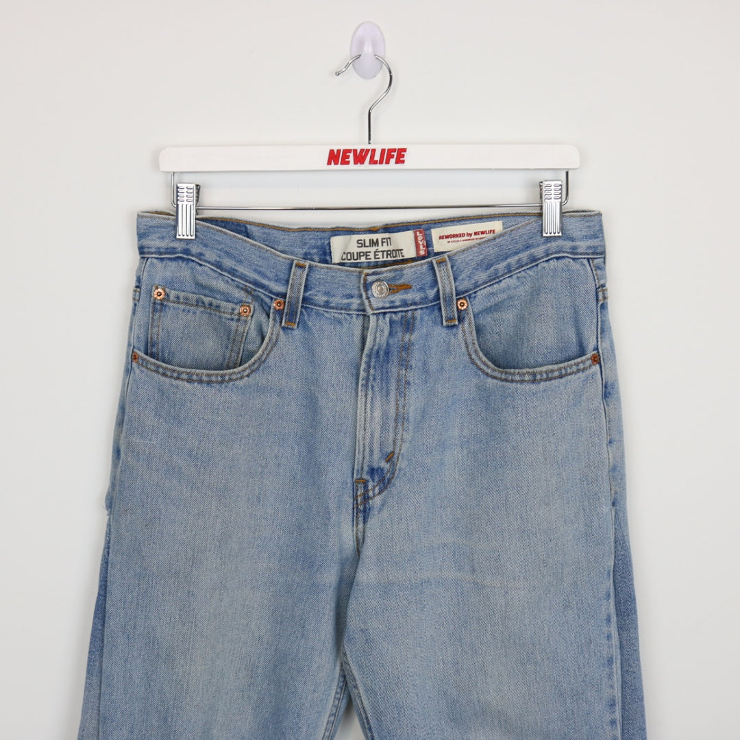 Reworked 00's Levi's Denim Jeans - 32"-NEWLIFE Clothing