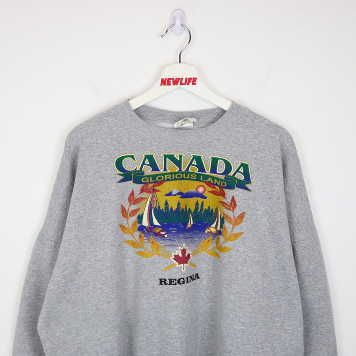 Vintage 90's Regina Canada Crewneck - XL-NEWLIFE Clothing