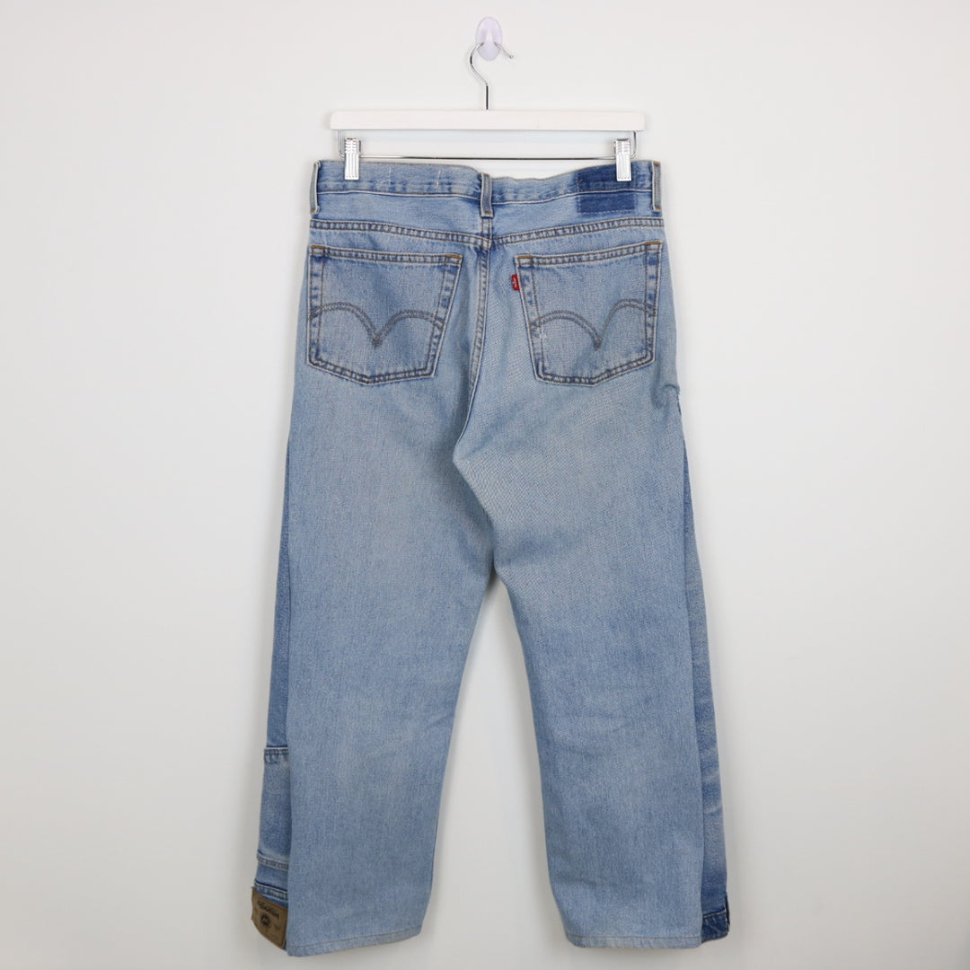 Reworked 00's Levi's Denim Jeans - 32"-NEWLIFE Clothing