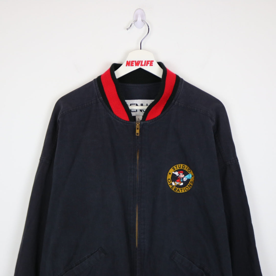 Vintage 80's Disney Mickey Mouse Studio Operations Jacket - L-NEWLIFE Clothing
