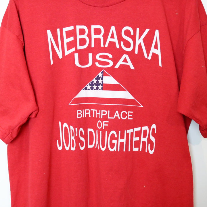 Vintage Nebraska USA Tee - XL-NEWLIFE Clothing