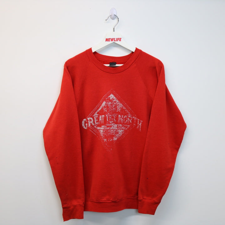 Vintage 90's Great True North Crewneck - S-NEWLIFE Clothing