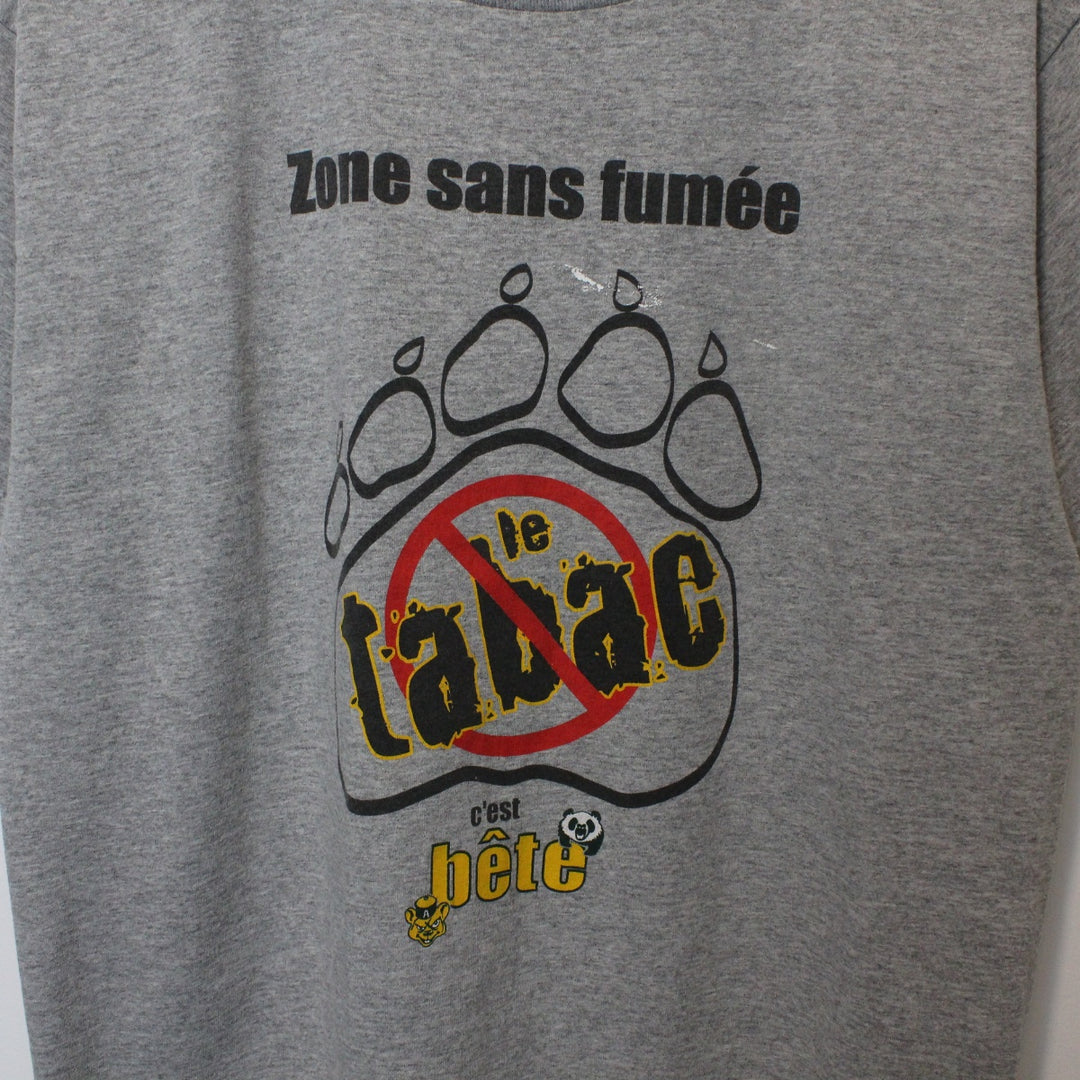 Vintage 90's Smoke Free UofA Tee - M-NEWLIFE Clothing