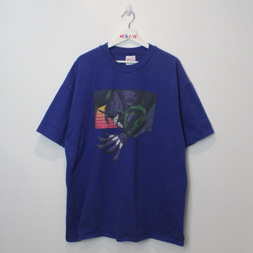 Vintage 90's NEWLIFE x Brendan Yamada Tee - XXL-NEWLIFE Clothing