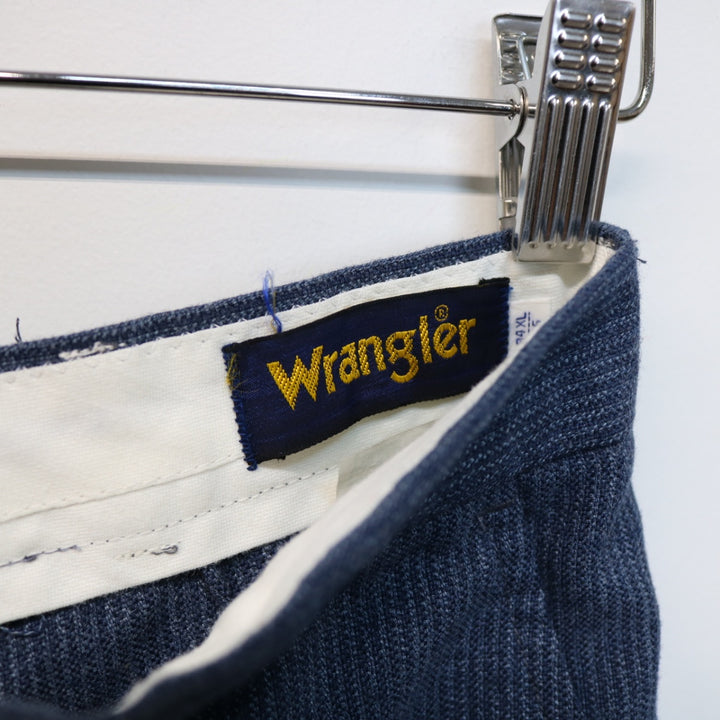 Vintage Wrangler Pleated Striped Trousers - 31"-NEWLIFE Clothing