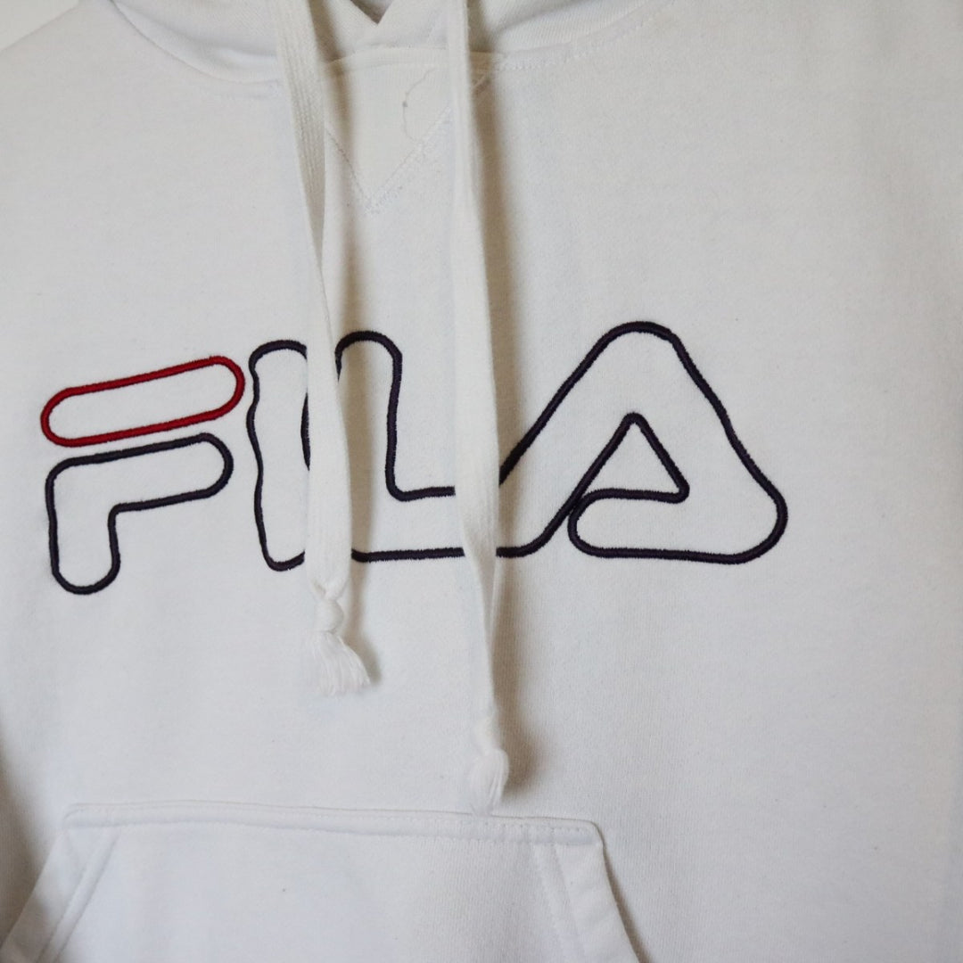 Fila Embroidered Hoodie - M-NEWLIFE Clothing