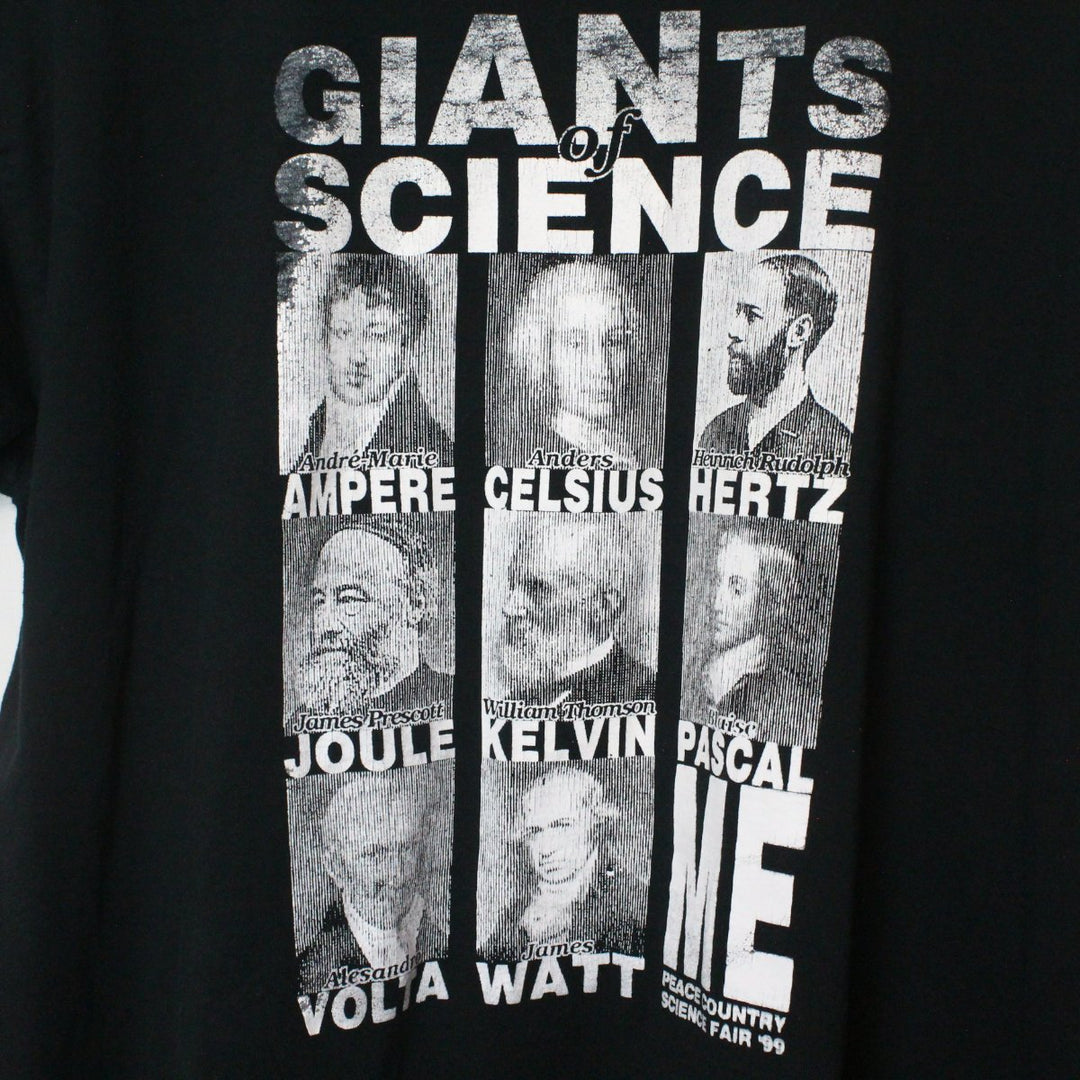 Vintage 1999 Giants of Science Tee - XL-NEWLIFE Clothing