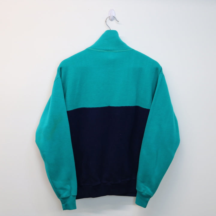 Vintage Blank Quarter Zip Sweater - S-NEWLIFE Clothing