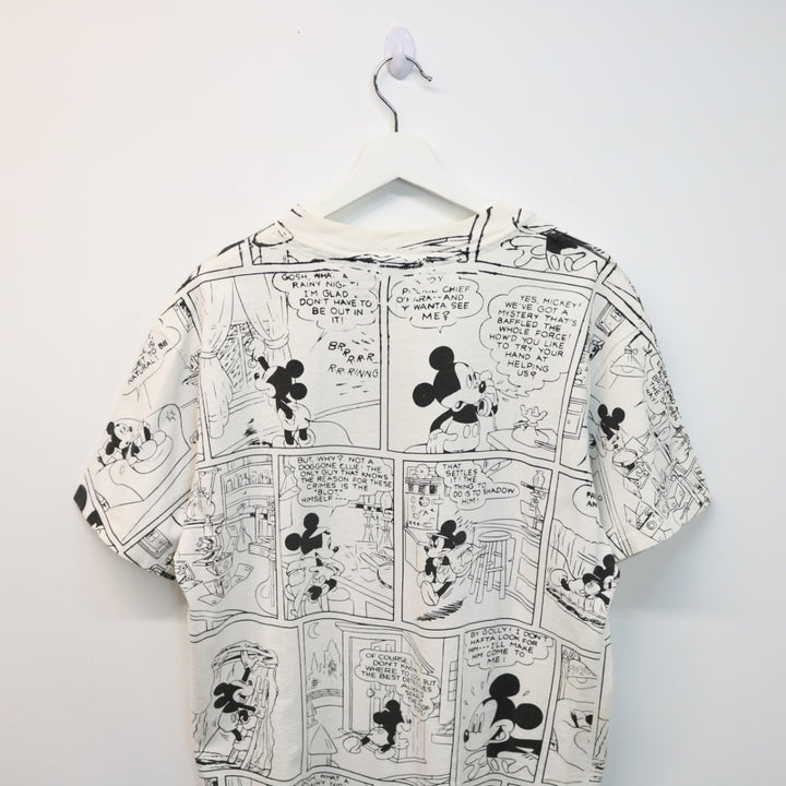 Vintage 90's Disney Mickey Mouse Comic Tee - L-NEWLIFE Clothing