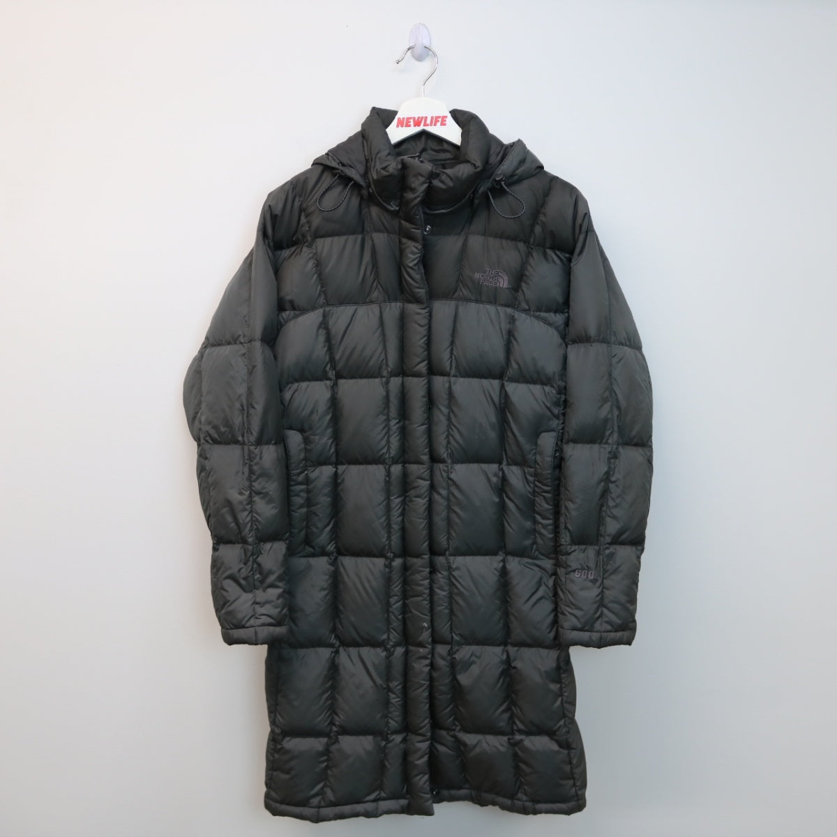 North face 600 long coat best sale