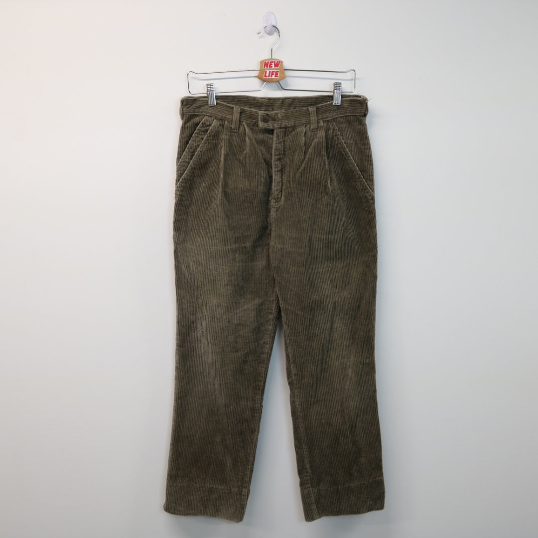 Vintage Pleated Corduory Pants - 31"-NEWLIFE Clothing