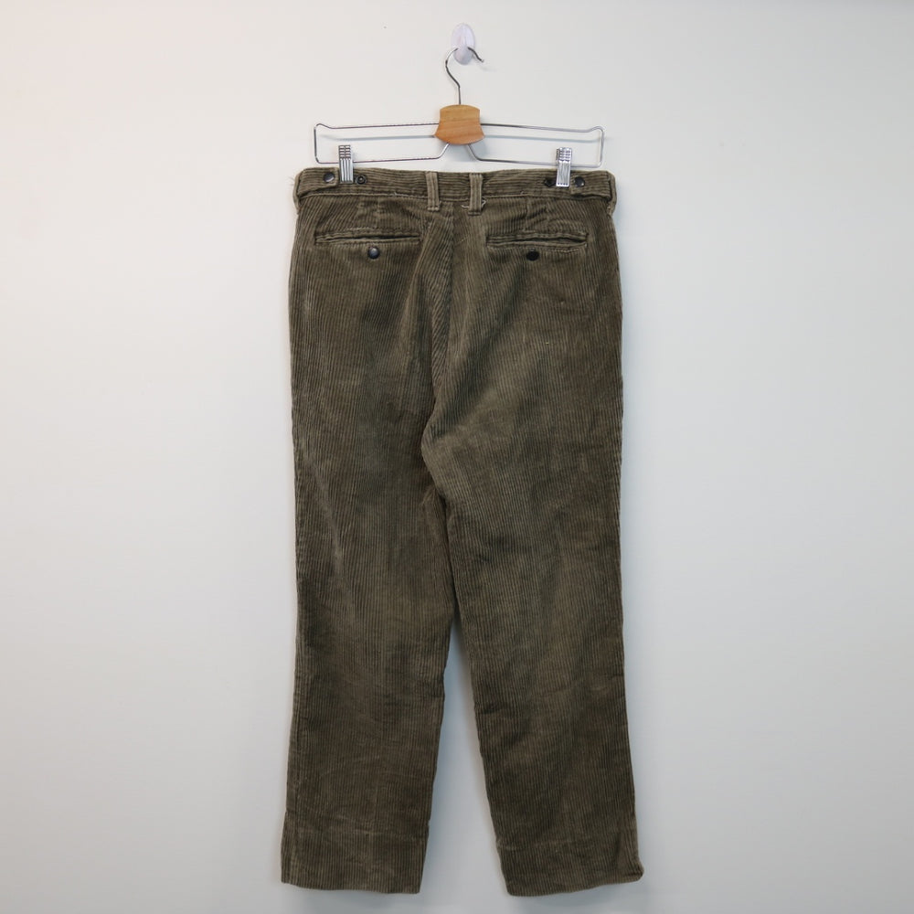 Vintage Pleated Corduory Pants - 31"-NEWLIFE Clothing