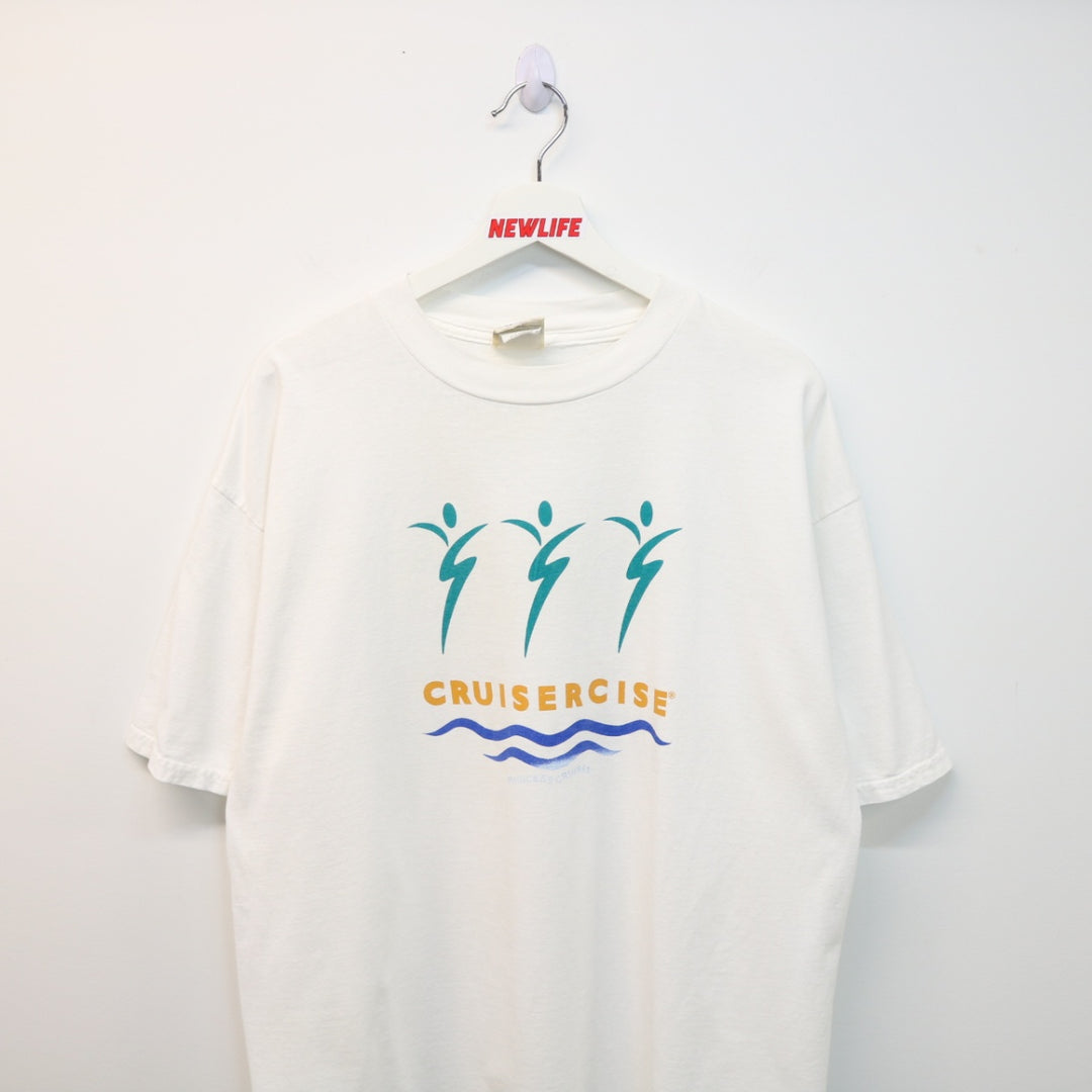 Vintage 90's Princess Cruise Cruisercise Tee - L/XL-NEWLIFE Clothing