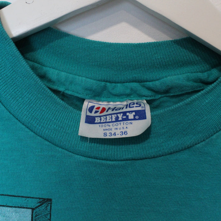Vintage 1991 Idaho Racoon Tee - XS-NEWLIFE Clothing
