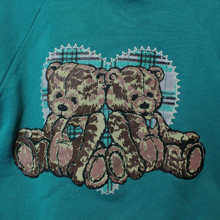 Vintage 80's Teddy Bear Crewneck - XS-NEWLIFE Clothing