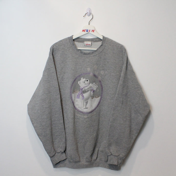 Vintage Disney Winnie the Pooh Winter Crewneck - XL-NEWLIFE Clothing