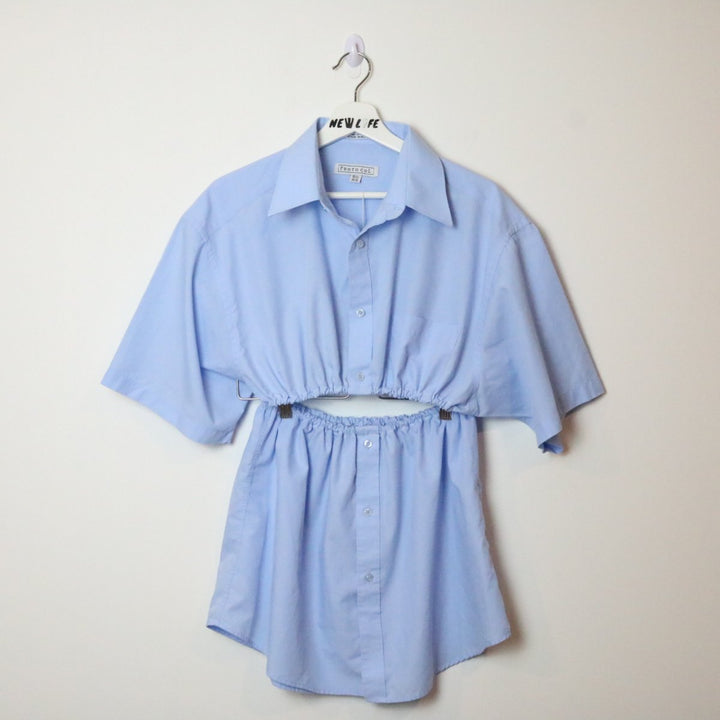 Vintage reworked dress shirt set