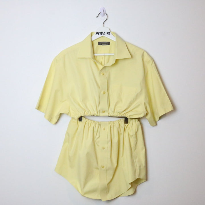 Vintage reworked dress shirt set