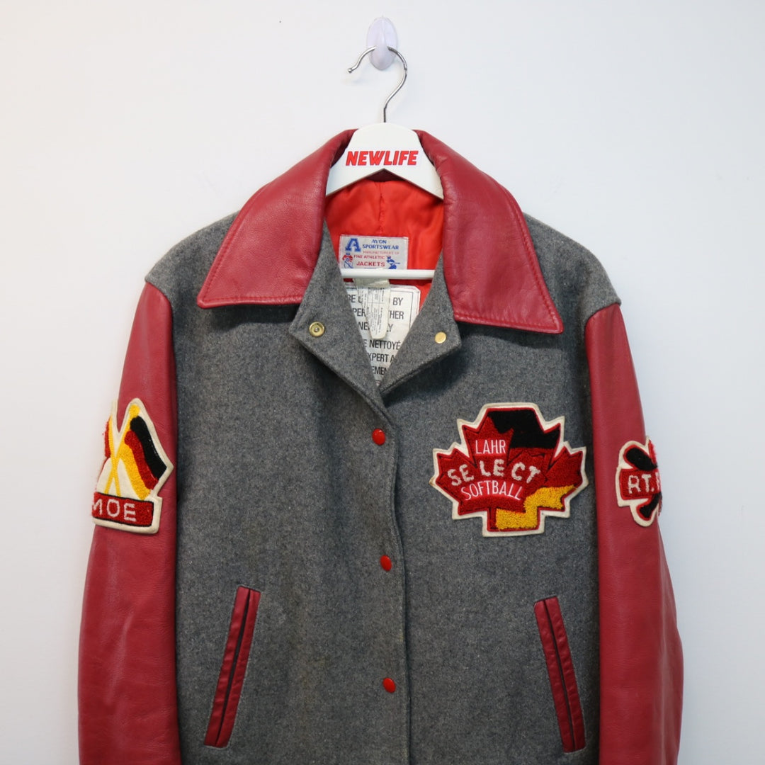 Vintage 80's Select Softball Germany Varsity Jacket - M-NEWLIFE Clothing