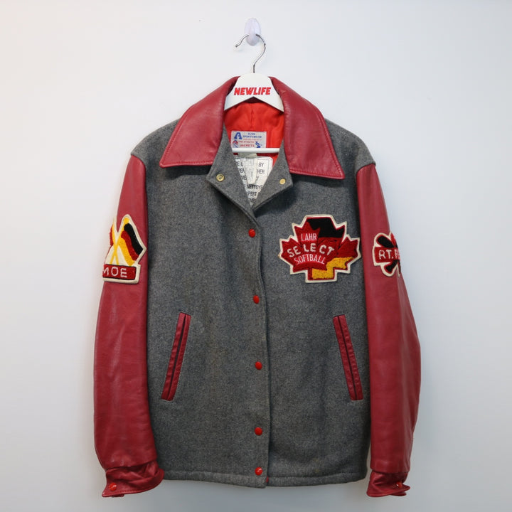 Vintage 80's Select Softball Germany Varsity Jacket - M-NEWLIFE Clothing