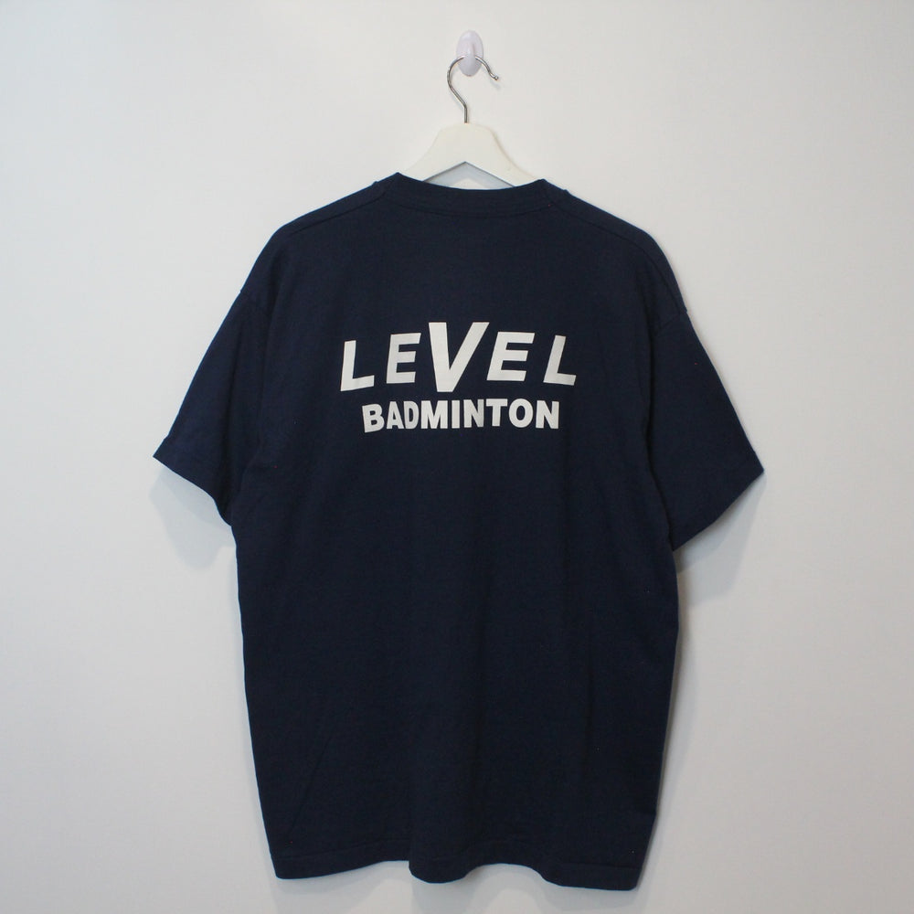 Vintage 90's Badminton Tee - XL-NEWLIFE Clothing