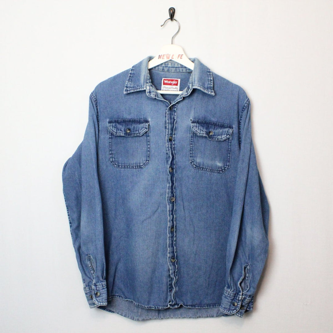 Vintage Wrangler Denim Button Up - M-NEWLIFE Clothing