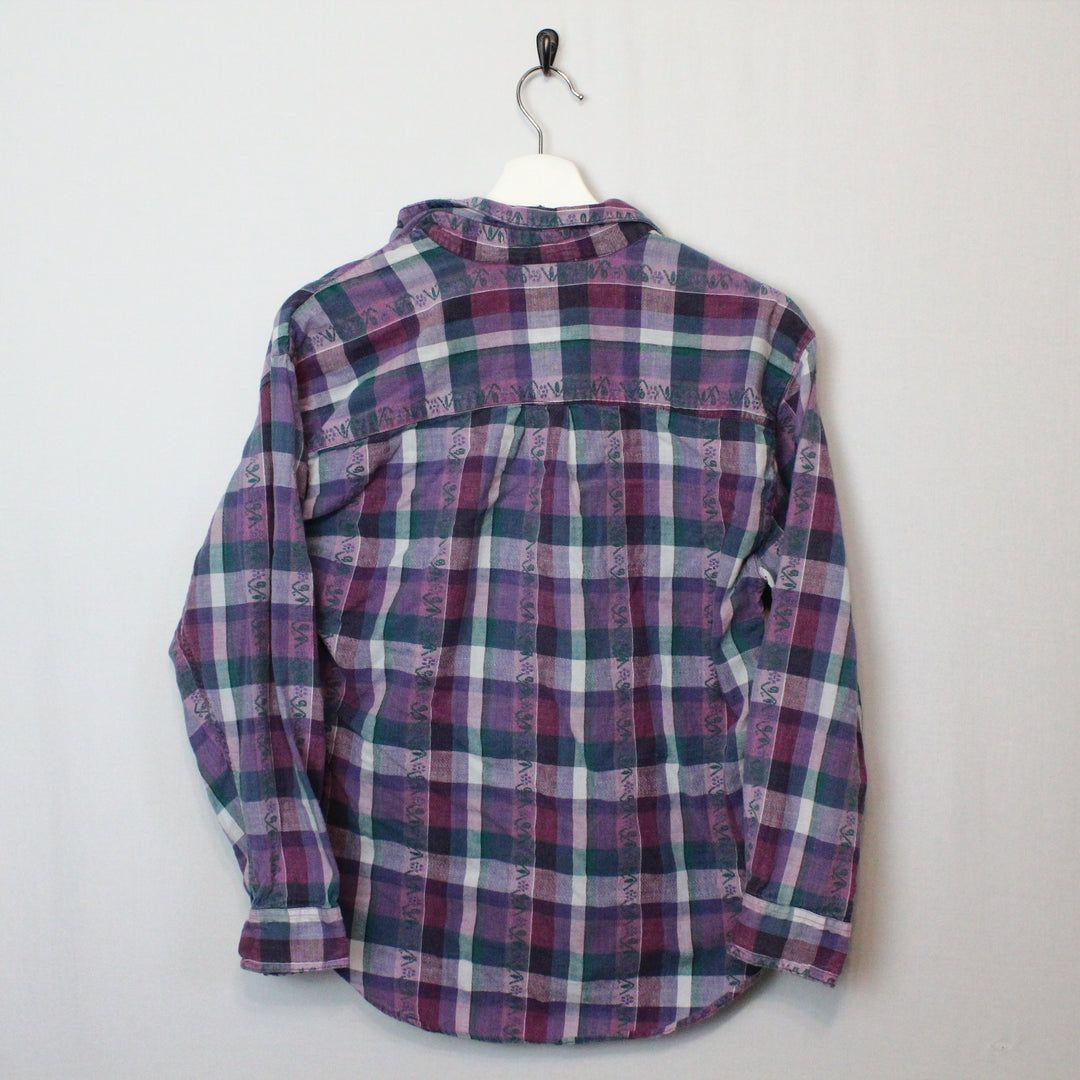 Vintage Plaid Button Up - S-NEWLIFE Clothing