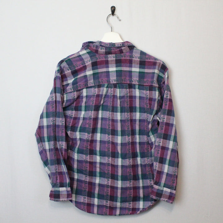 Vintage Plaid Button Up - S-NEWLIFE Clothing