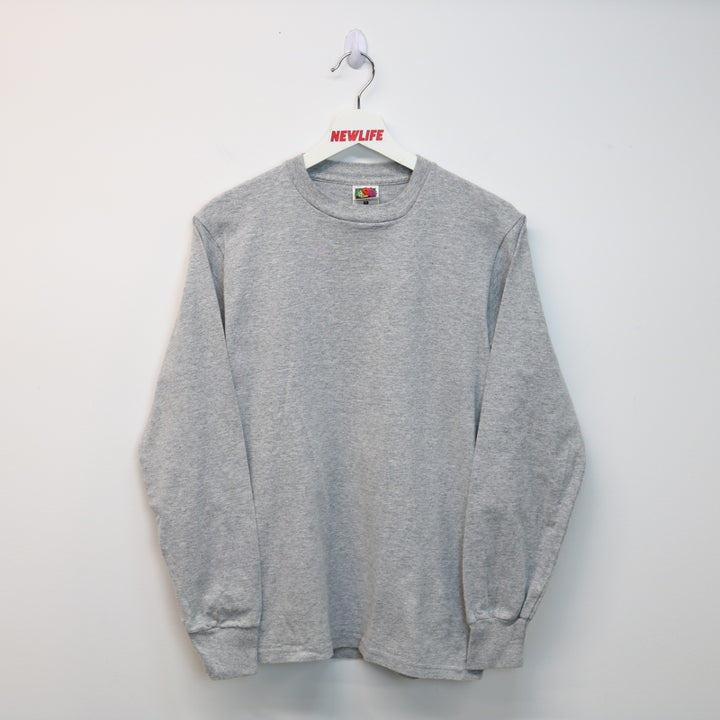 Vintage 90's Blank Long Sleeve - S-NEWLIFE Clothing