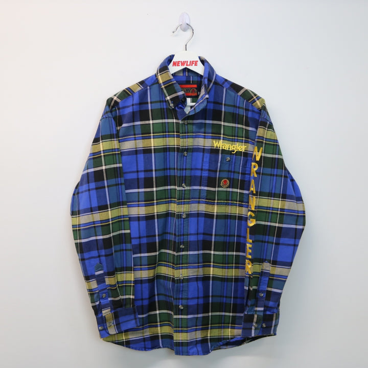 Vintage Twenty X Wrangler Plaid Button Up - M-NEWLIFE Clothing